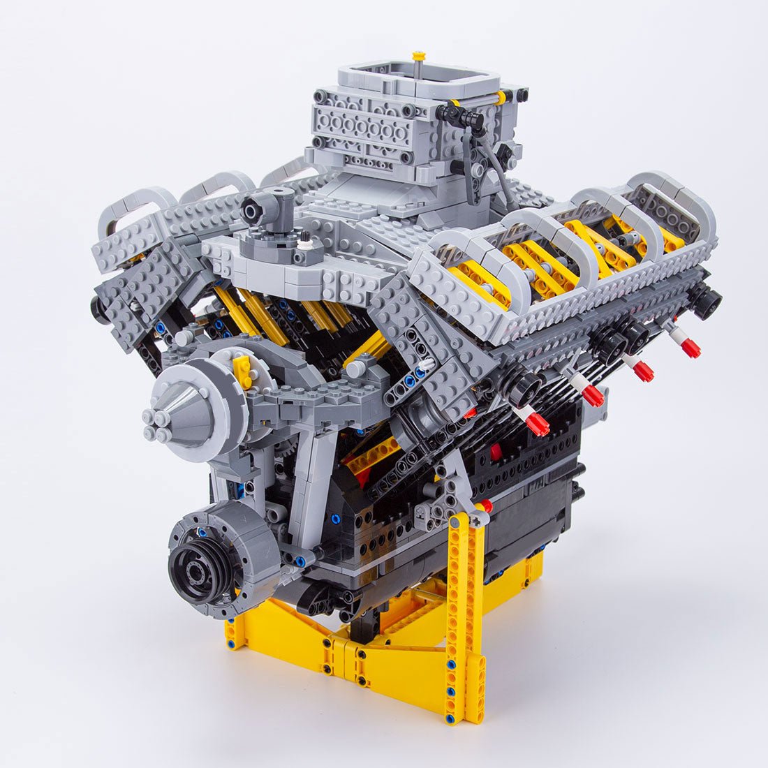V8 Dual - valve The Small Block Engine Klemmbausteine - LesDiy - Klemmbausteine